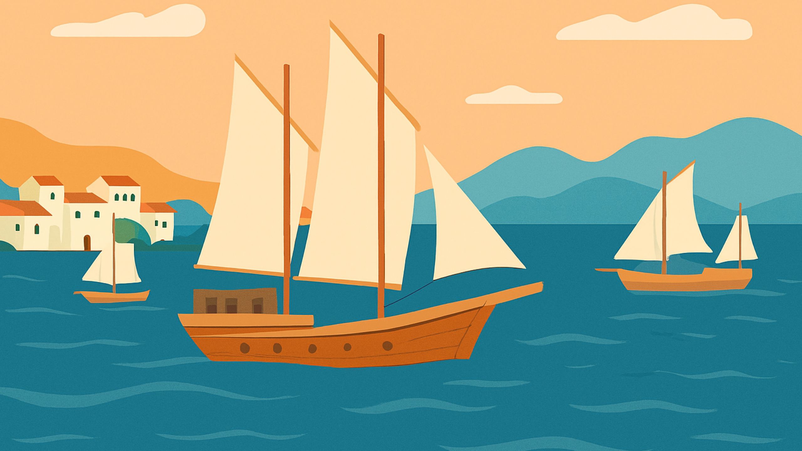 Ilustrasi Sumud Flotilla. (copilot-ftnews)